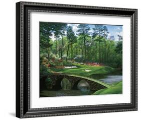 The 12th At Augusta-Larry Dyke-Framed Art Print