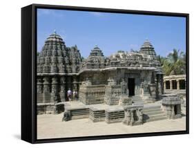 The 12th Century Keshava Temple, Mysore, Karnataka, India-Occidor Ltd-Framed Stretched Canvas