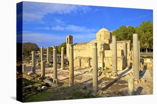 The 12th century stone Church of Agia Kyriaki, Pathos, Cyprus, Eastern Mediterranean Sea, Europe-Neil Farrin-Stretched Canvas