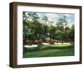 The 13th At Augusta-Larry Dyke-Framed Art Print