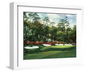 The 13th At Augusta-Larry Dyke-Framed Art Print