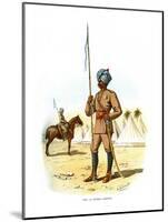 The 13th Bengal Lancers, C1890-H Bunnett-Mounted Giclee Print