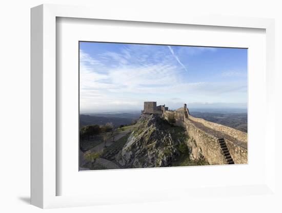 The 13th Century Medieval Castle in Marvao, Built by King Dinis, Marvao, Alentejo, Portugal, Europe-Alex Robinson-Framed Photographic Print