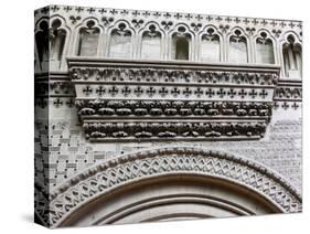 The 13Th Century Organ Gallery, Notre Dame De Bayeux Cathedral, Bayeux, Normandy, France, Europe-null-Stretched Canvas