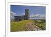 The 13th century St. Michael's Church, on the summit of Brent Tor, England-Nigel Hicks-Framed Photographic Print