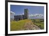 The 13th century St. Michael's Church, on the summit of Brent Tor, England-Nigel Hicks-Framed Photographic Print