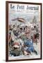 The 13th Dalai Lama Fleeing the British Invasion of Tibet, 1904-null-Framed Giclee Print