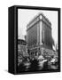 The 14-Story Hotel Claridge Towers Over the East Side of Broadway at 44th Street-null-Framed Stretched Canvas