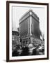 The 14-Story Hotel Claridge Towers Over the East Side of Broadway at 44th Street-null-Framed Photographic Print