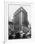 The 14-Story Hotel Claridge Towers Over the East Side of Broadway at 44th Street-null-Framed Photographic Print