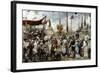 The 14th of July 1880, Late19Th/Early 20th Century-Alfred Roll-Framed Giclee Print