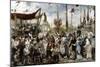 The 14th of July 1880, Late19Th/Early 20th Century-Alfred Roll-Mounted Giclee Print