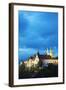 The 15th Century Chateau and Cathedral, Neuchatel, Switzerland, Europe-Christian Kober-Framed Photographic Print