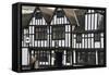 The 15th Century Half-Timbered Black Swan Public House-Peter Richardson-Framed Stretched Canvas