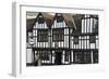 The 15th Century Half-Timbered Black Swan Public House-Peter Richardson-Framed Photographic Print