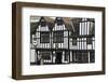 The 15th Century Half-Timbered Black Swan Public House-Peter Richardson-Framed Photographic Print