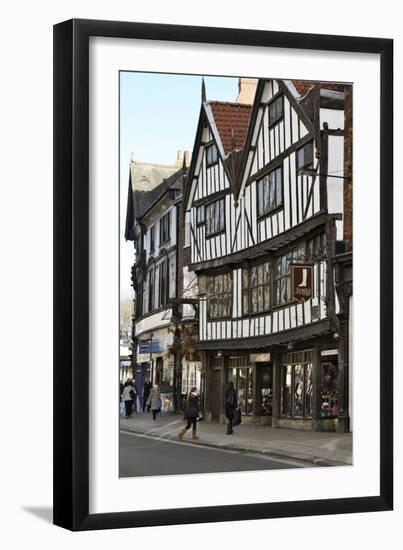 The 15th Century Half-Timbered House of Sir Thomas Herbert Bart-Peter Richardson-Framed Premium Photographic Print