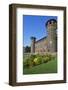 The 15th Century Rear Elevation of Palazzo Madama in Turin, Piedmont, Italy, Europe-Mark Sunderland-Framed Photographic Print