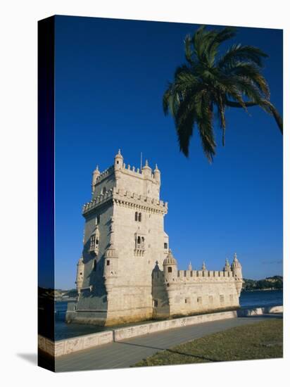 The 16th Century Belem Tower (Torre De Belem), Designed by Francisco Arruda, Lisbon, Portugal-Alain Evrard-Stretched Canvas