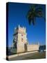 The 16th Century Belem Tower (Torre De Belem), Designed by Francisco Arruda, Lisbon, Portugal-Alain Evrard-Stretched Canvas