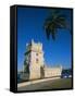 The 16th Century Belem Tower (Torre De Belem), Designed by Francisco Arruda, Lisbon, Portugal-Alain Evrard-Framed Stretched Canvas