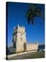 The 16th Century Belem Tower (Torre De Belem), Designed by Francisco Arruda, Lisbon, Portugal-Alain Evrard-Stretched Canvas