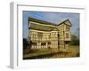 The 16th Century Black and White Gabled House, Little Moreton Hall, Cheshire, England, UK-Jonathan Hodson-Framed Photographic Print