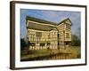 The 16th Century Black and White Gabled House, Little Moreton Hall, Cheshire, England, UK-Jonathan Hodson-Framed Photographic Print