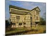 The 16th Century Black and White Gabled House, Little Moreton Hall, Cheshire, England, UK-Jonathan Hodson-Mounted Photographic Print