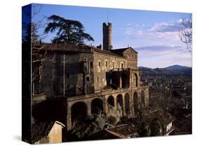 The 16th Century Castle, Castello Villadora, Valle Di Susa, Piemonte, Italy-Duncan Maxwell-Stretched Canvas