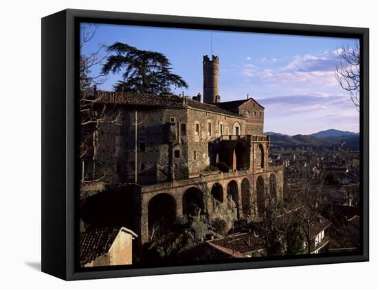 The 16th Century Castle, Castello Villadora, Valle Di Susa, Piemonte, Italy-Duncan Maxwell-Framed Stretched Canvas