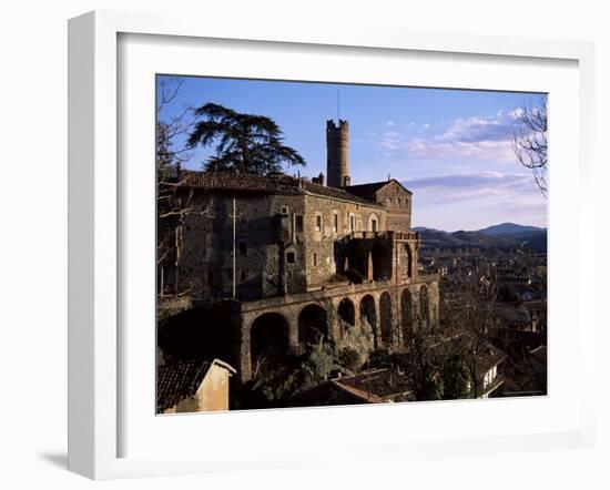 The 16th Century Castle, Castello Villadora, Valle Di Susa, Piemonte, Italy-Duncan Maxwell-Framed Photographic Print