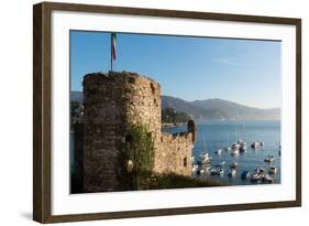 The 16th Century Castle, Santa Margherita Ligure, Genova (Genoa), Liguria, Italy, Europe-Carlo Morucchio-Framed Photographic Print