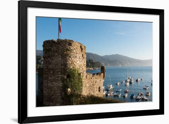 The 16th Century Castle, Santa Margherita Ligure, Genova (Genoa), Liguria, Italy, Europe-Carlo Morucchio-Framed Photographic Print