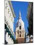 The 16Th Century Cathedral, Old Town, UNESCO World Heritage Site, Cartagena, Colombia-Christian Kober-Mounted Photographic Print