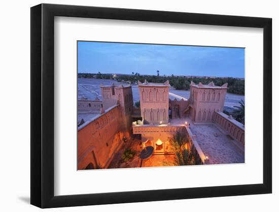 The 17th Century Amerhidil Kasbah, Skoura. Morocco (Mr)-Mauricio Abreu-Framed Photographic Print