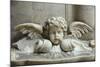 The 17th Century Holy Water Font, St. Germain l'Auxerrois Church, Paris, France, Europe-Godong-Mounted Photographic Print