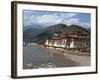 The 17th Century Punakha Dzong (The Palace of Great Happiness), Second Oldest and Second Largest Dz-Nigel Pavitt-Framed Photographic Print