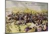 The 17th Lancers at the Charge of the Light Brigade, Battle of Balaclava, Crimean War, 1854-null-Mounted Giclee Print