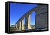 The 18th century Aqueduct, Larnaka, Cyprus, Eastern Mediterranean Sea, Europe-Neil Farrin-Framed Stretched Canvas
