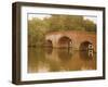 The 18th Century Sonning Bridge Over the River Thames Near Reading, Berkshire, England, UK-David Hughes-Framed Photographic Print