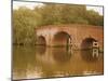 The 18th Century Sonning Bridge Over the River Thames Near Reading, Berkshire, England, UK-David Hughes-Mounted Photographic Print