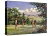 The 18th Green-Paul Gribble-Stretched Canvas