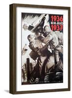 The 18th of July 1936-1937-Bardasano-Framed Art Print