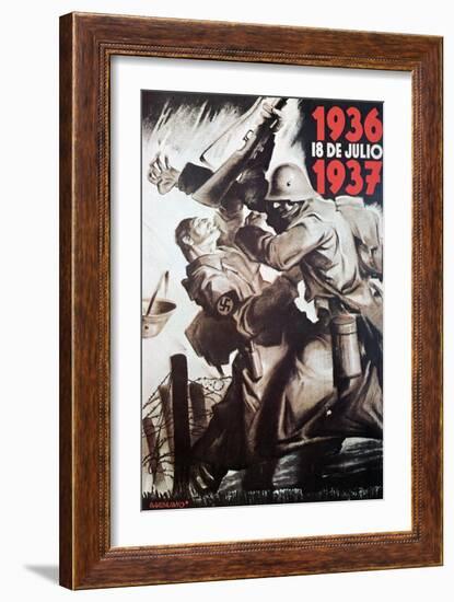 The 18th of July 1936-1937-Bardasano-Framed Art Print