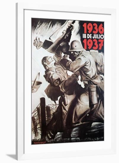 The 18th of July 1936-1937-Bardasano-Framed Art Print