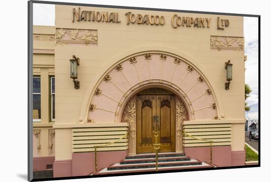 The 1930's Art Deco Style National Tobacco Company Building in Napier-Michael Nolan-Mounted Photographic Print