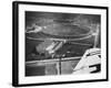 The 1936 Berlin Olympic Stadium, Aerial View, in Berlin, Germany in 1936-Robert Hunt-Framed Photographic Print