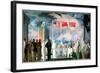 The 1943 Quebec Conference, 1945-Hubert Rogers-Framed Giclee Print