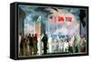 The 1943 Quebec Conference, 1945-Hubert Rogers-Framed Stretched Canvas